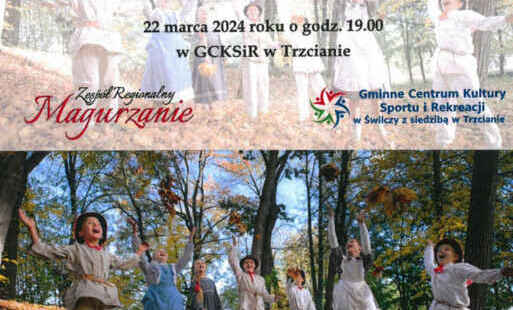 Plakat koncertu zespołu Magurzanie