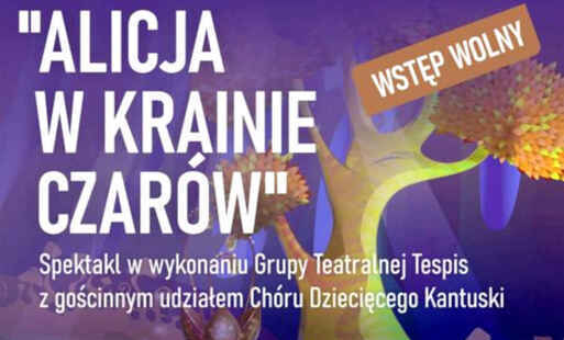 Plakat Spektakl „Alicja w Krainie Czarów”