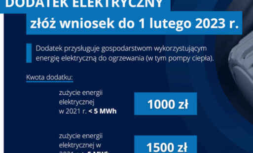 Ulotka o dodatku elektrycznym