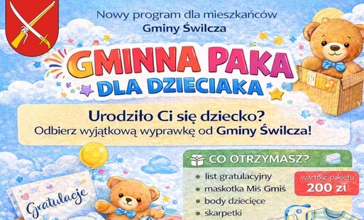 Baner programu Gminna paka dla dzieciaka