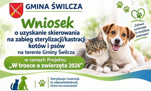 Baner sterylizacji psów i kotów