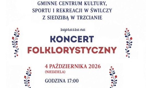 Baner zapraszający na koncert