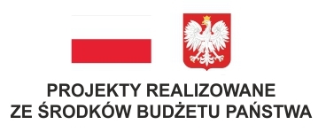 Polska flaga i orzeł znak godła polskiego