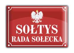 Tabliczka sołtys i rada solecka