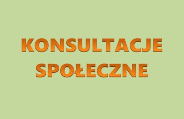 Baner konsultacji społecznych