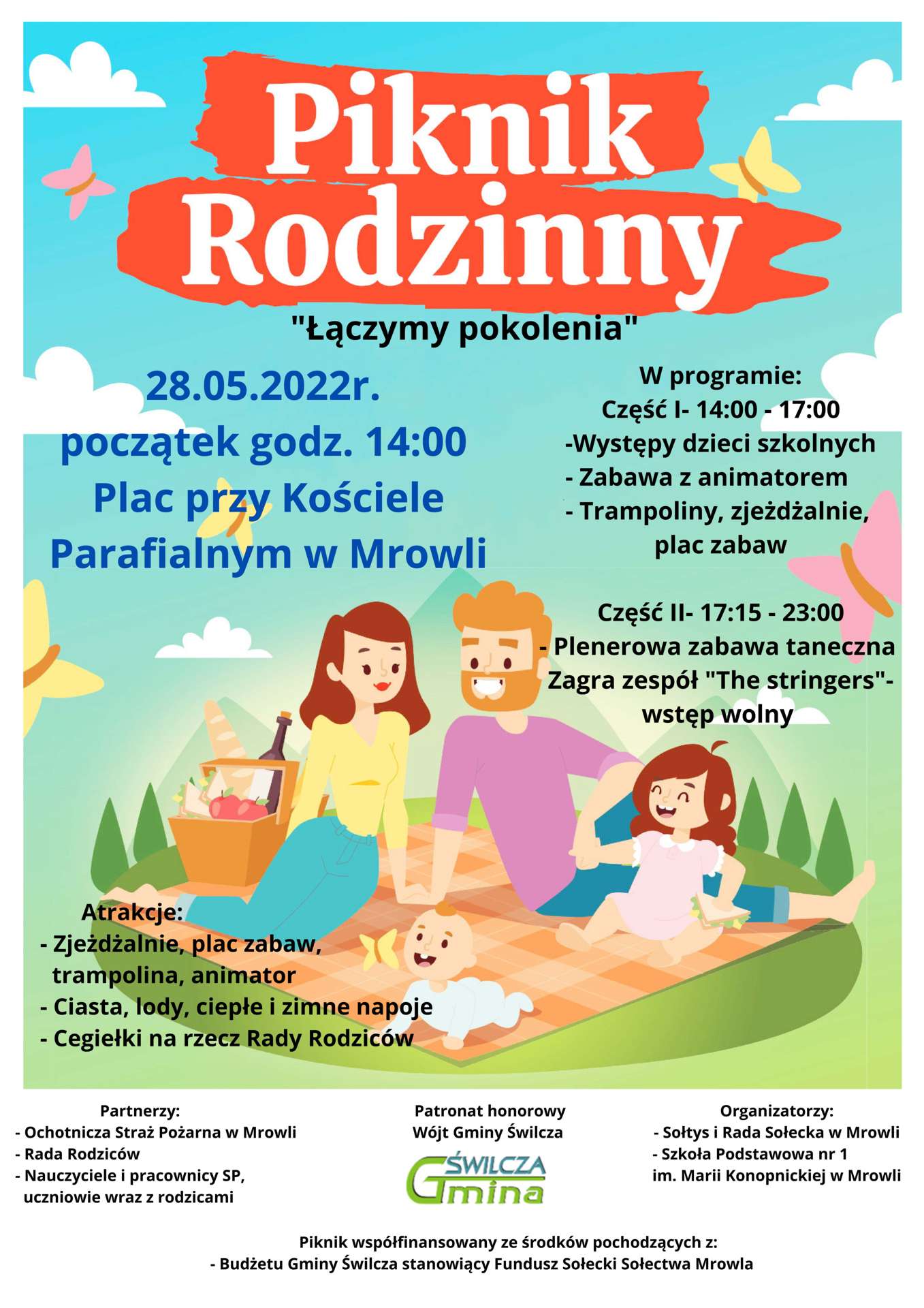 Plakat Piknik Rodzinny