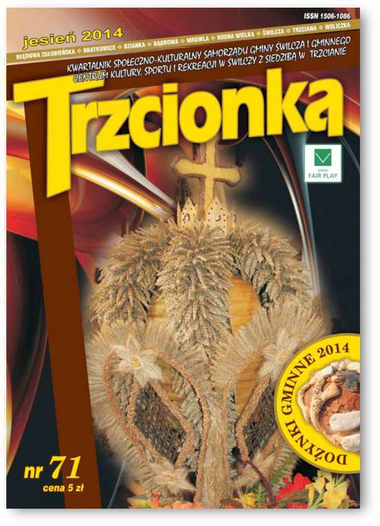 Kwartalnik "Trzcionka" nr 71